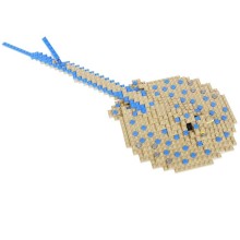 Lego - Blue Spot Stingray - Taeniura lymna - Raie pastenague à points bleus